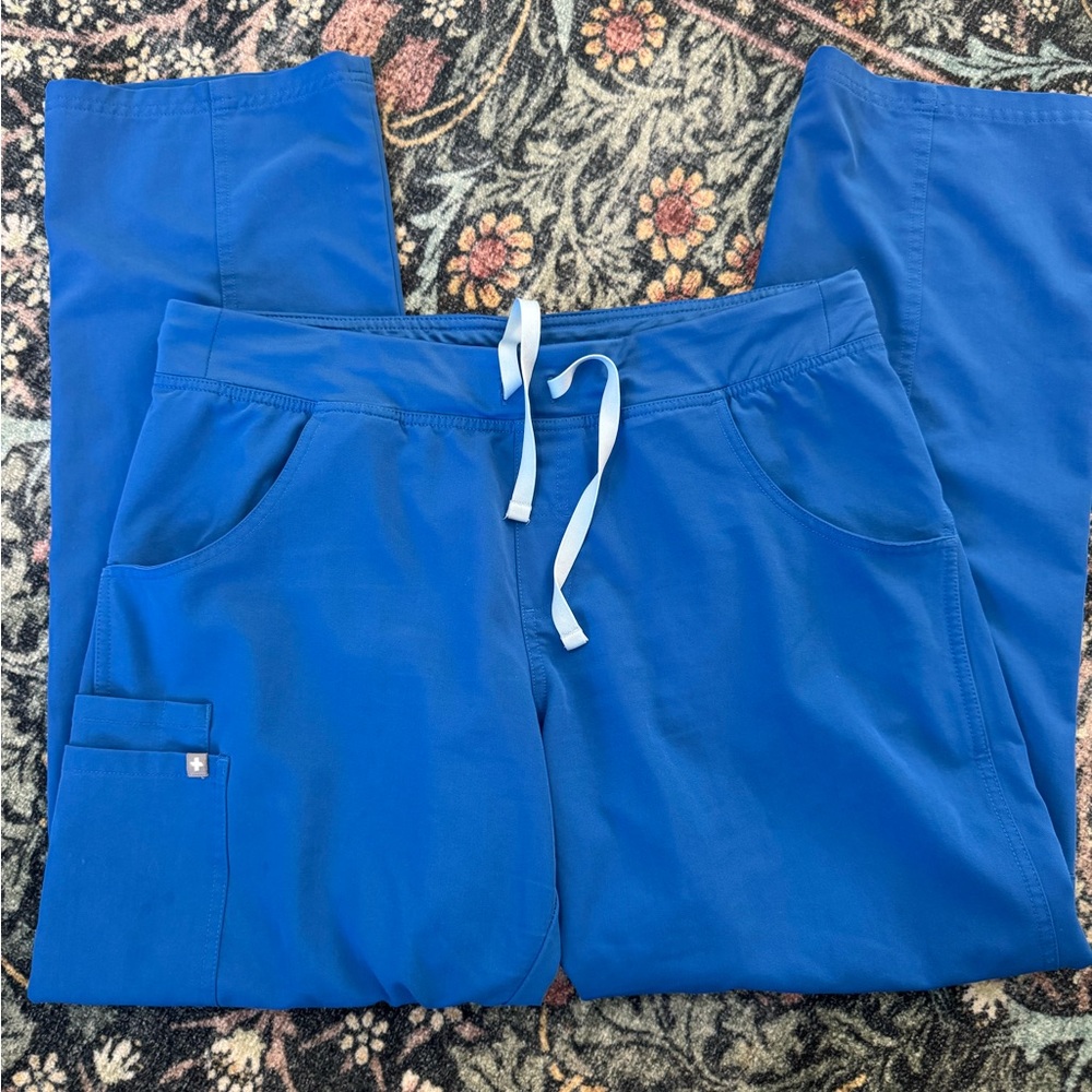 figs technical KADE royal blue PANTS
